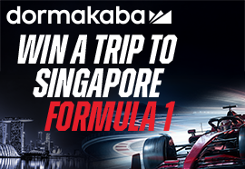 Win a trip to the Singapore F1 with dormakaba